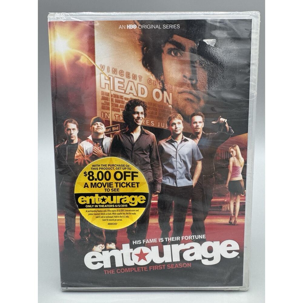 Entourage: Season 1 - DVD -‎ The Complete First Season NEW